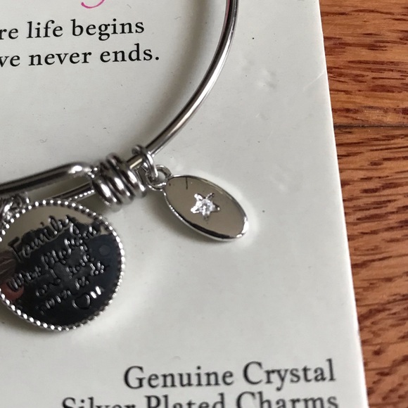 Unwritten Family Two-Tone Tree Charm Bracelet - Picture 4 of 5